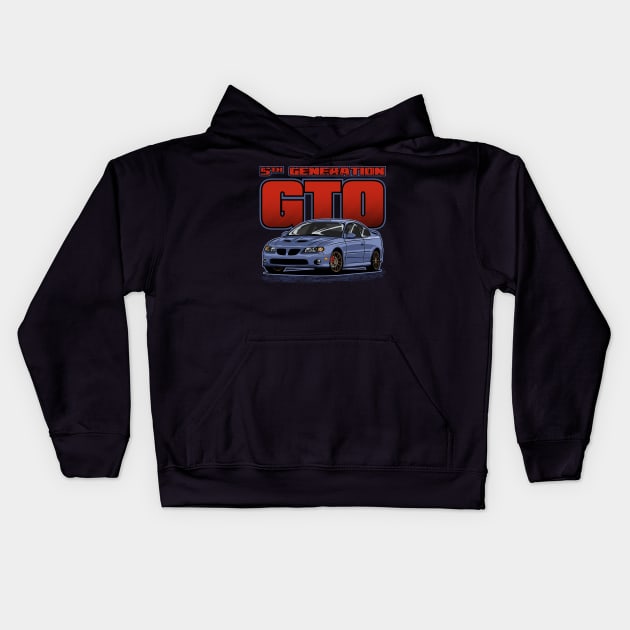 GTO Kids Hoodie by WINdesign